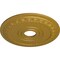 Ekena Millwork Munich Ceiling Medallion (Fits Canopies up to 5 5/8"), 17 1/2"OD x 3 5/8"ID x 1"P, Pharaohs Gold CM17MUPGS - alternate 3